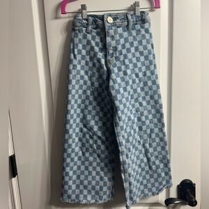 Zara Youth Size 8 wide Leg Jeans